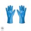 دستکش لاستیکی آبی سه لایه تندیس