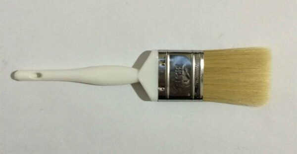 قلم مو روغنی دسته سفید شماره 2.5